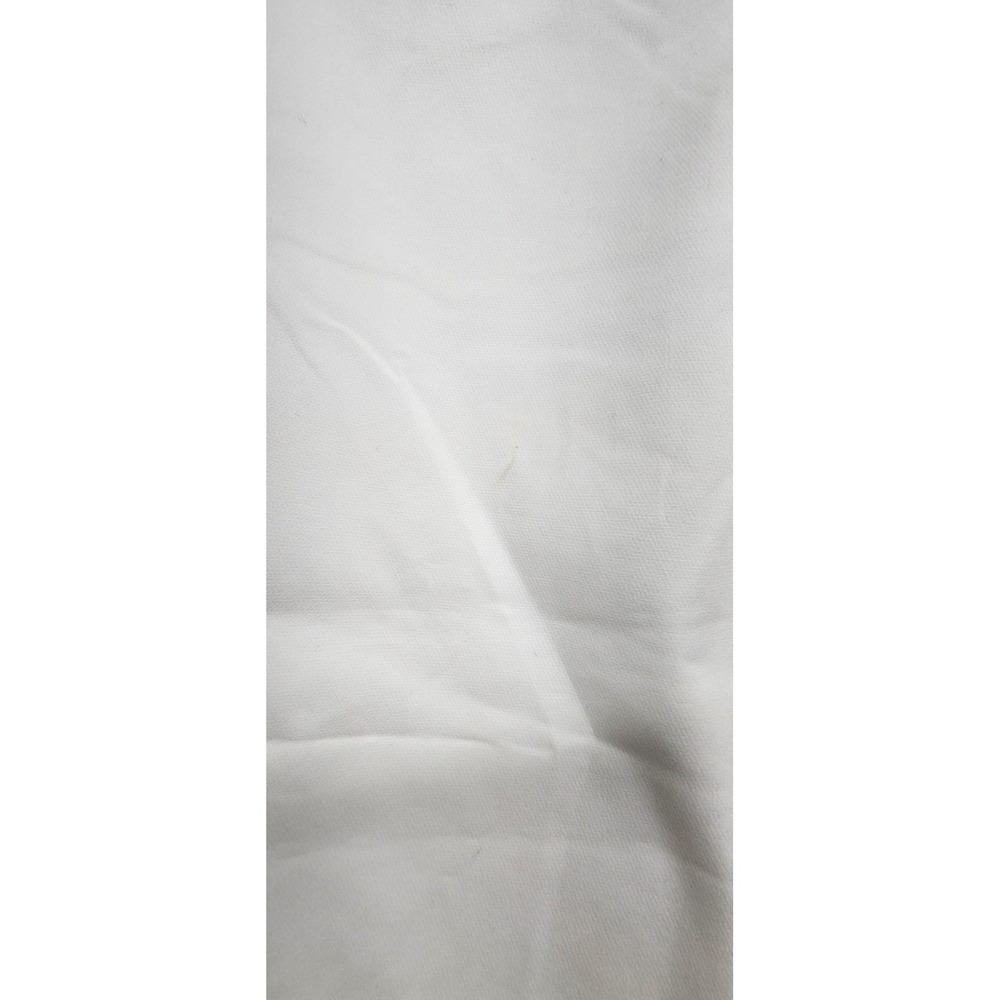 ZARA Women's High Waisted Wide Leg White Pants Slacks Size Large - Picture 4 of 6